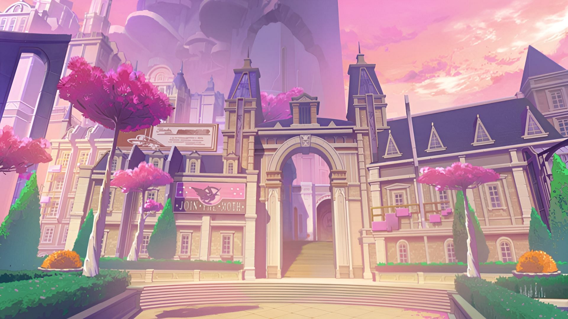 A view of the Elysian Realm from inside (Image via HoYoverse)